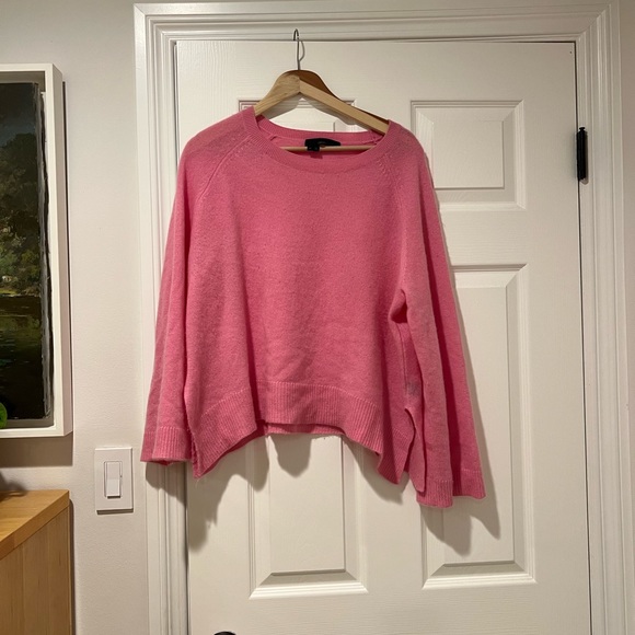360 Cashmere Sweaters - 360 cashmere pink sweater